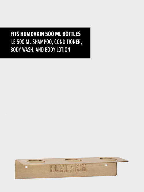 HUMDAKIN Seifenspender-Wandhalterung - 500 ml - dreifach Messing Diverse 116 Brass
