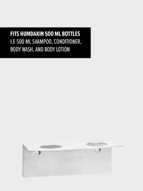 HUMDAKIN Seifenspender-Wandhalterung -  500 ml -  Stahl Diverse 00 Neutral/No color
