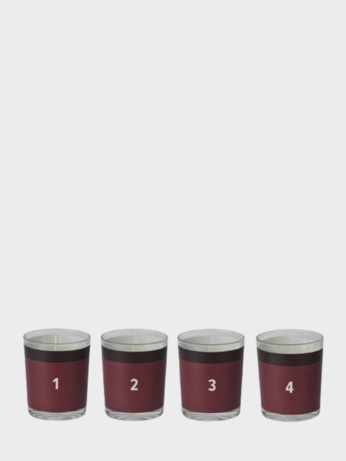 HUMDAKIN Duftkerzen - Jul - 4er Pack Candle 00 Neutral/No color