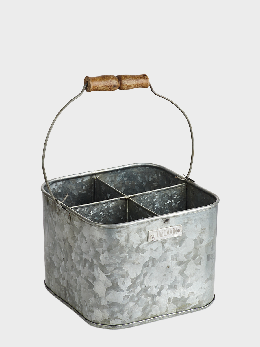 HUMDAKIN Eisen-Eimer - quadratisch Buckets 024 Iron