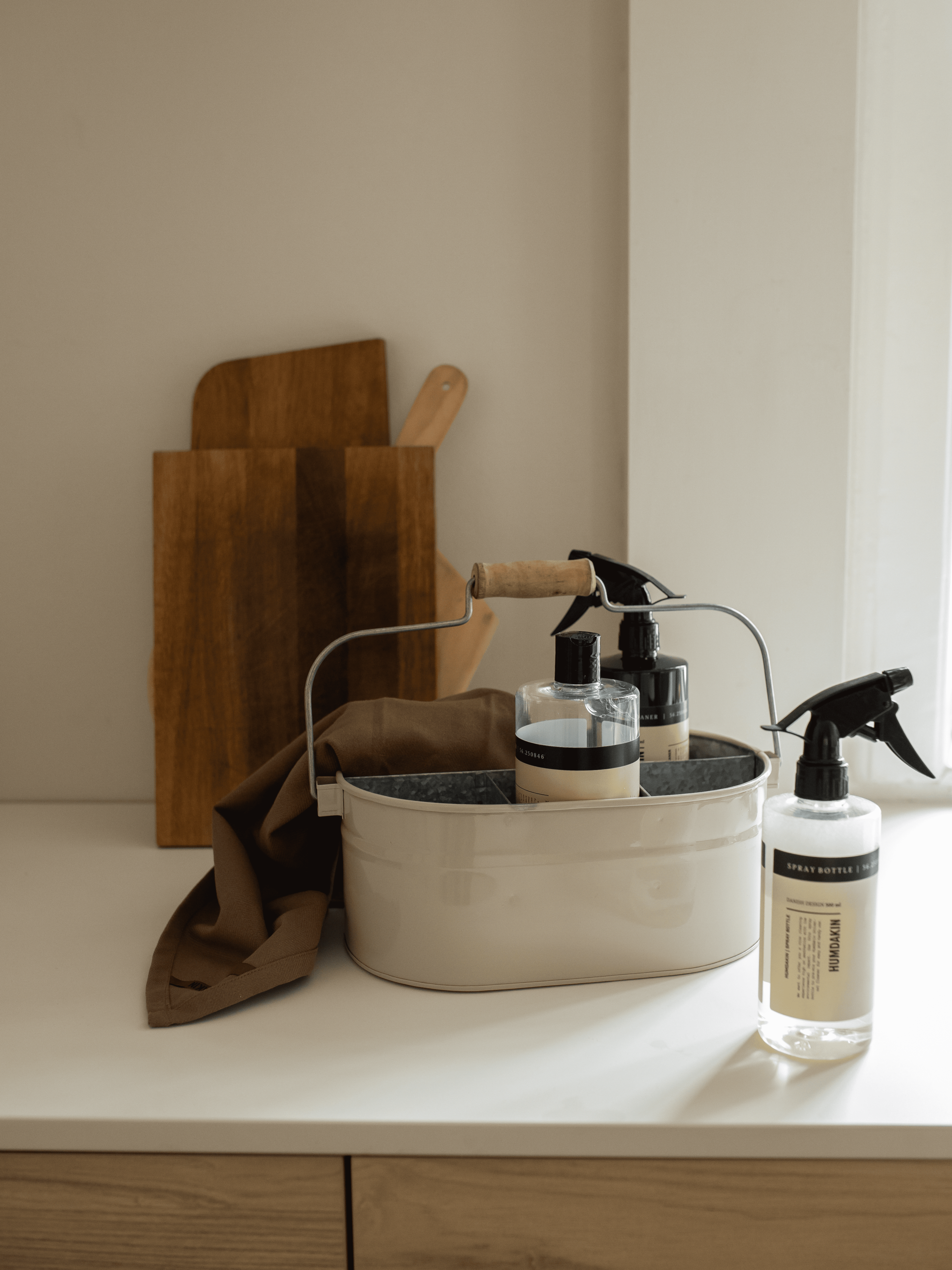 HUMDAKIN System-Eimer - beige Buckets