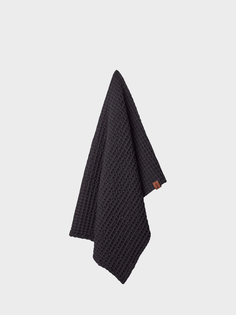 HUMDAKIN Handtuch - Waffle Organic textiles 020 Coal