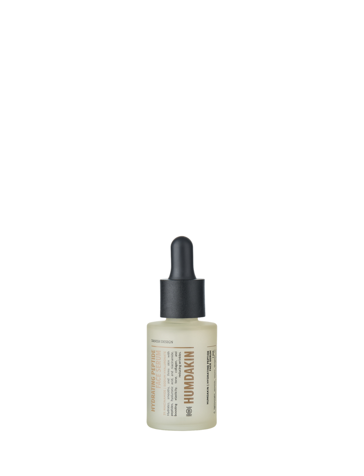 HUMDAKIN 01 Hydrating Peptide Face Serum | 3% Niacinamide | Sodium Hyaluroate Hair and Body Care