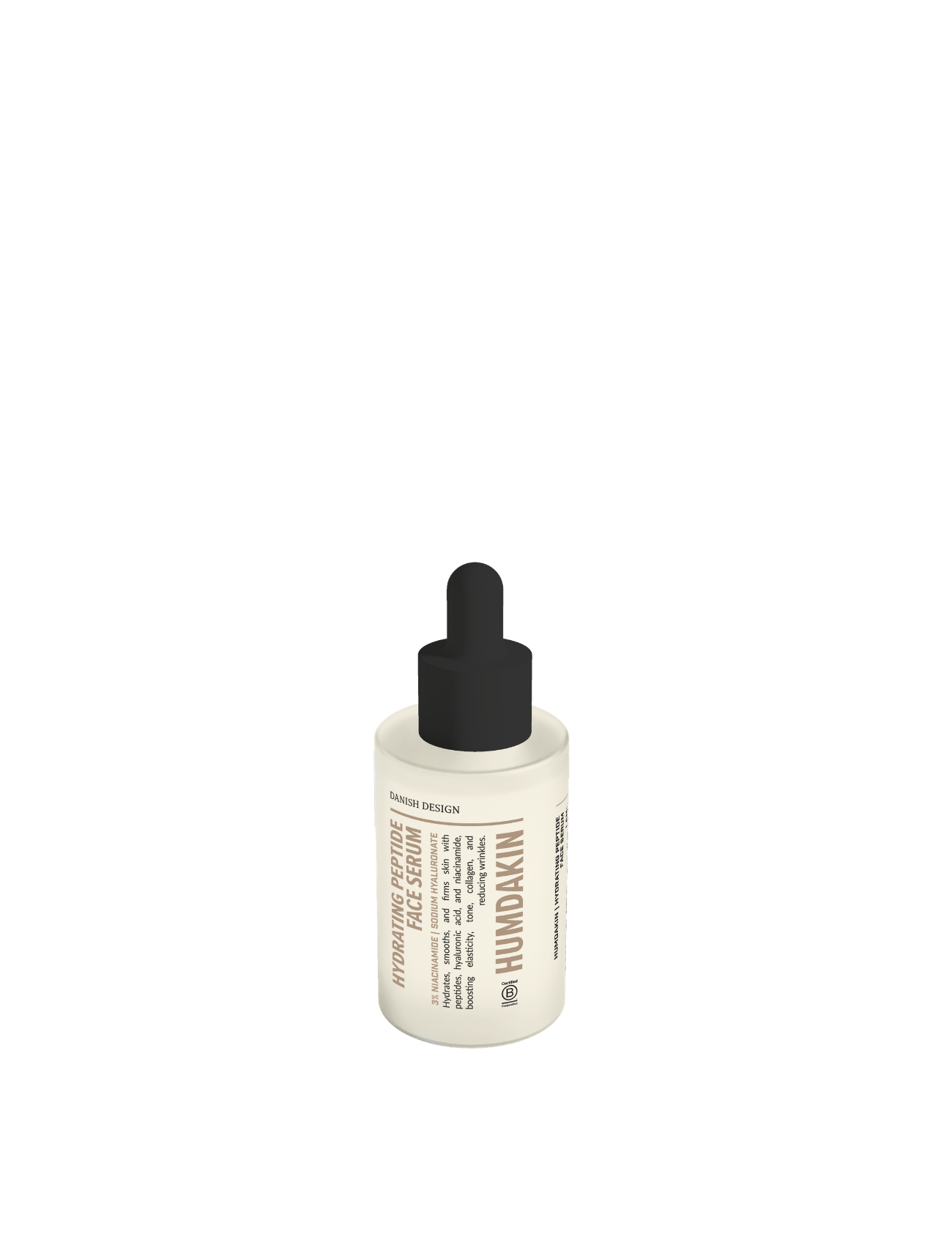 HUMDAKIN 01 Hydrating Peptide Face Serum | 3% Niacinamide | Sodium Hyaluroate Hair and Body Care