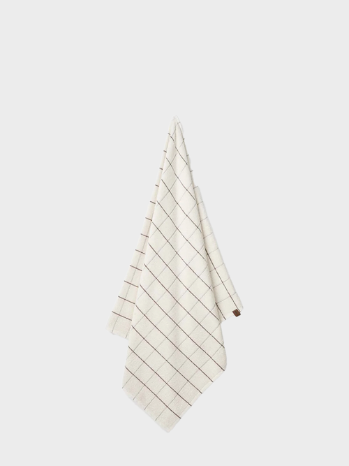 HUMDAKIN Badetuch - Terry Check Organic Textiles 100 Pine