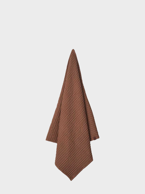 HUMDAKIN Badetuch - Waffle Organic textiles 113 Acorn
