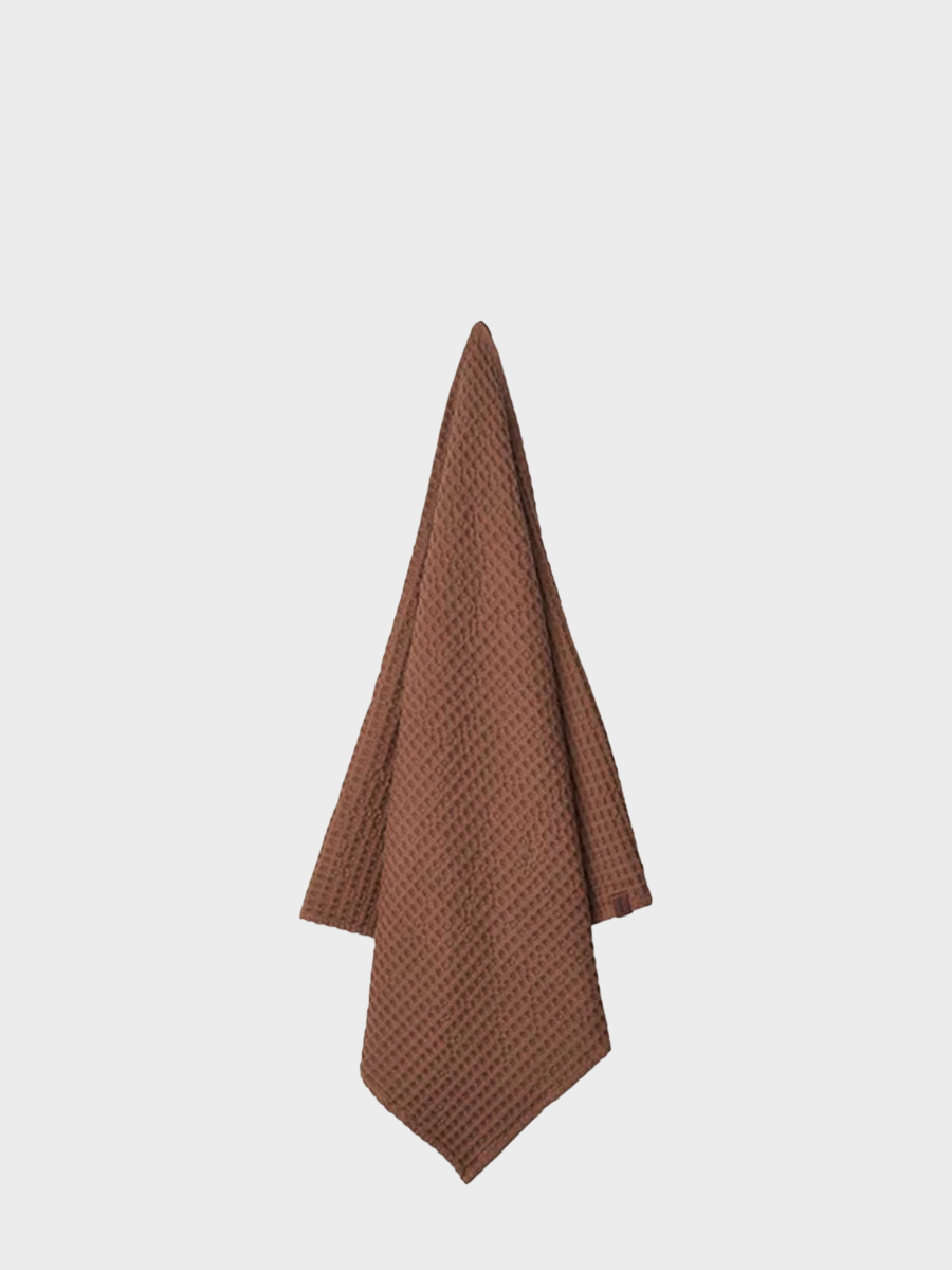 HUMDAKIN Badetuch - Waffle Organic textiles 113 Acorn