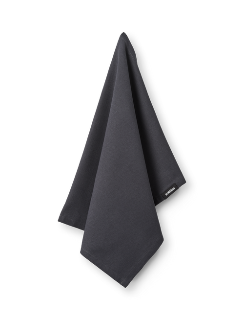 HUMDAKIN Bio Geschirrtuch - 2er Pack Organic Textiles 251 Asphalt