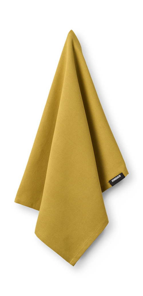 HUMDAKIN Bio Geschirrtuch - 2er Pack Organic Textiles 253 Olive Oil