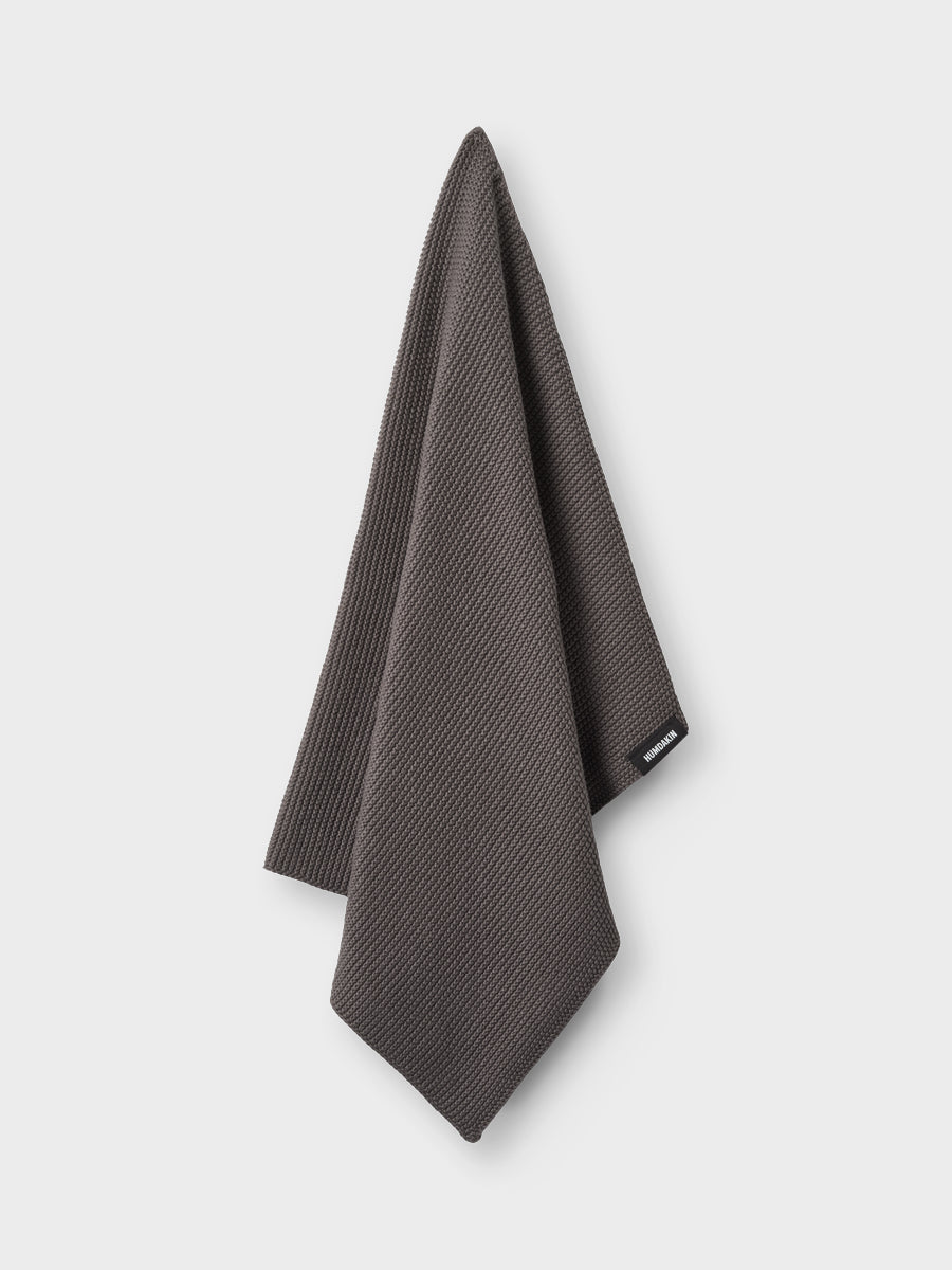 HUMDAKIN Bio Geschirrtuch - 2er Pack Organic Textiles 255 Steel Grey