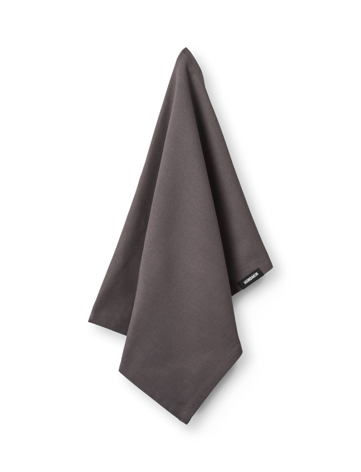 HUMDAKIN Bio Geschirrtuch - 2er Pack Organic Textiles 255 Steel Grey