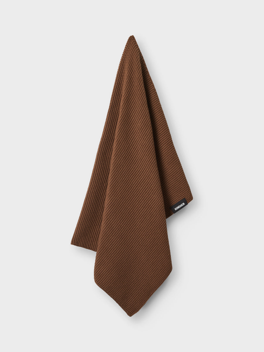HUMDAKIN Bio Geschirrtuch - 2er Pack Organic Textiles 256 Bison Brown