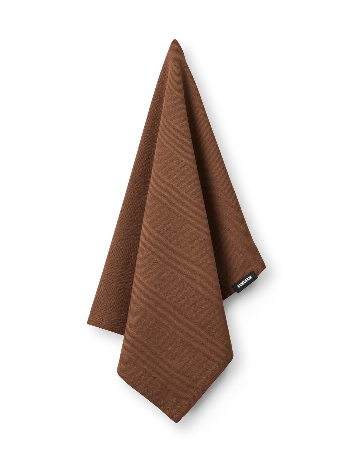 HUMDAKIN Bio Geschirrtuch - 2er Pack Organic Textiles 256 Bison Brown