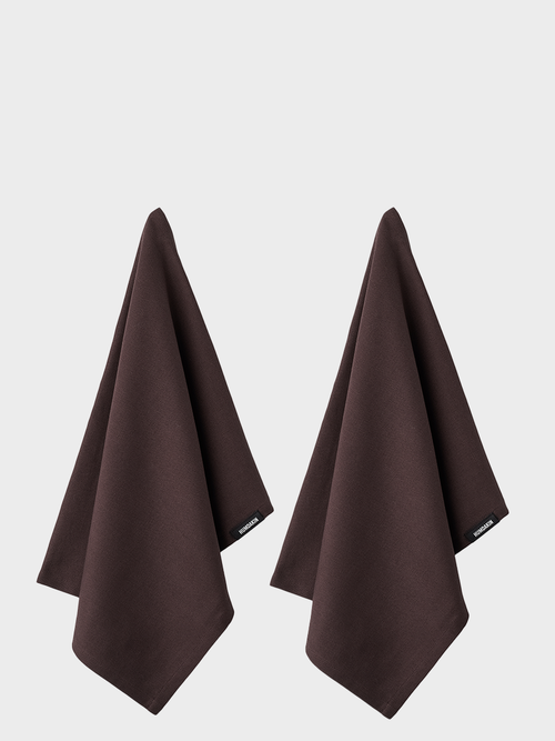 HUMDAKIN Bio Geschirrtuch - 2er Pack Organic Textiles 150 Coco
