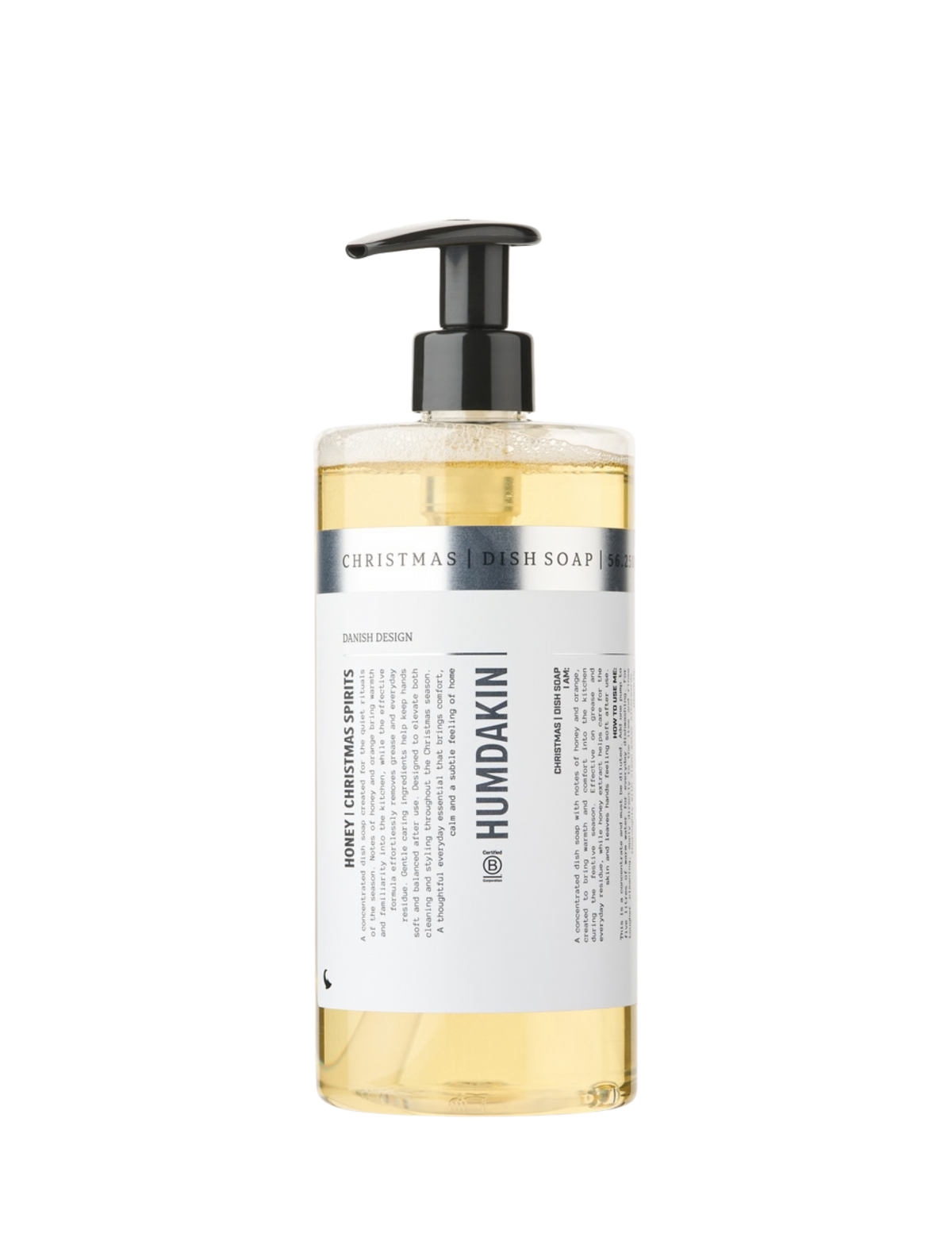HUMDAKIN Christmas Dish Soap - Honey & Christmas Spices Cleaning