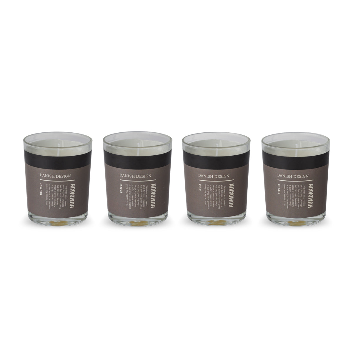 HUMDAKIN Duftkerzen - Frisch - 4er Pack Candle