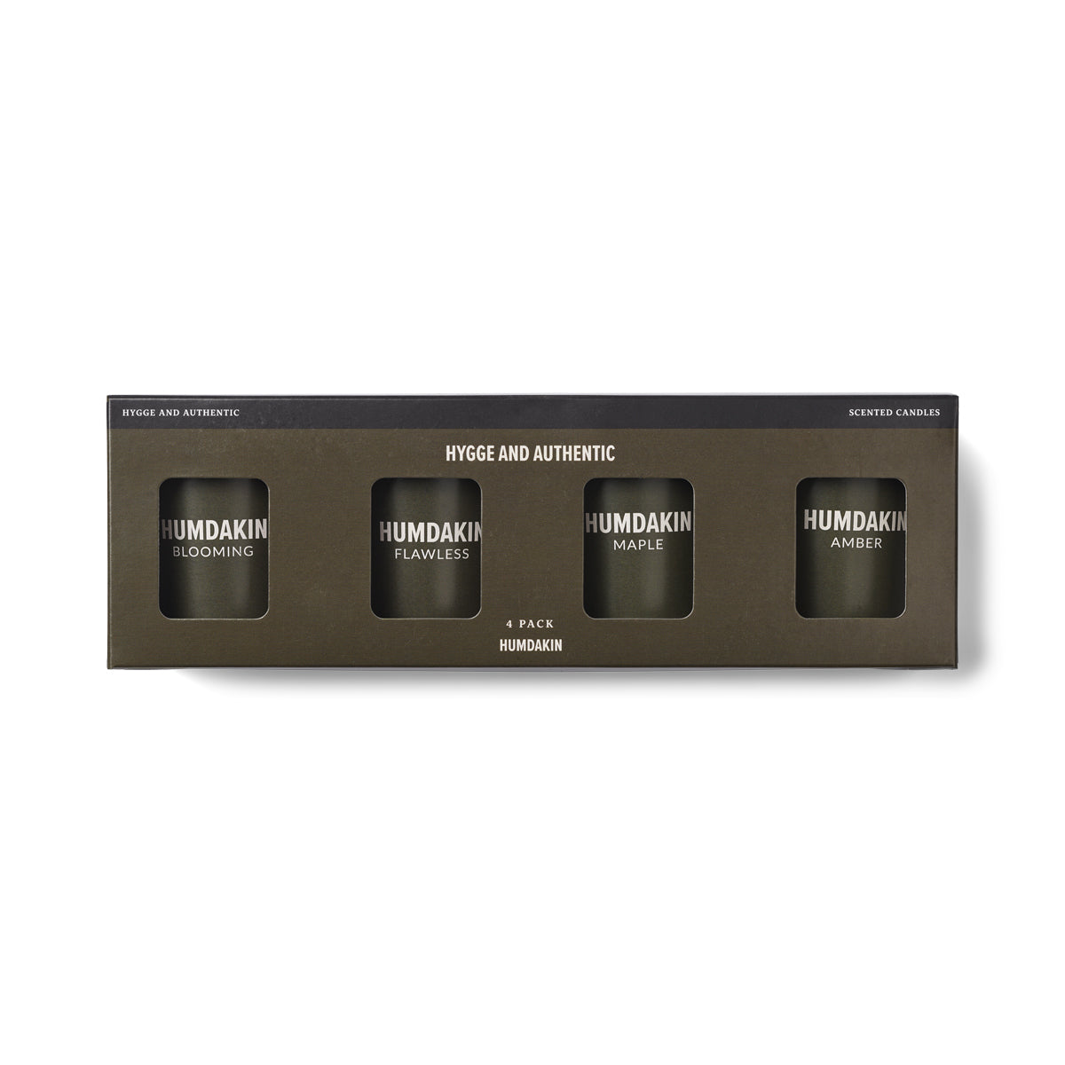 HUMDAKIN Duftkerzen - Hygge - 4er Pack Candle