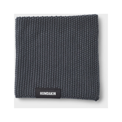 HUMDAKIN Gestricktes Geschirrtuch Organic Textiles 251 Asphalt