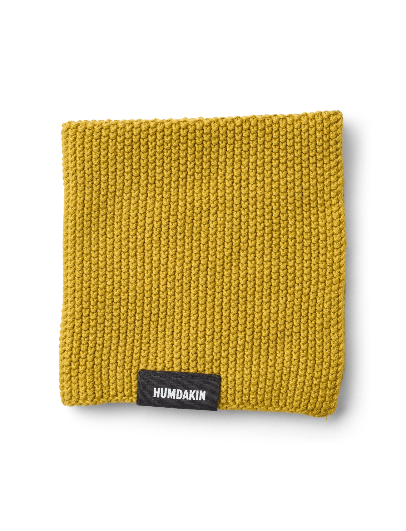 HUMDAKIN Gestricktes Geschirrtuch Organic Textiles 253 Olive Oil