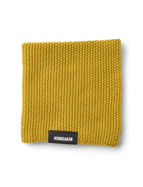 HUMDAKIN Gestricktes Geschirrtuch Organic Textiles 253 Olive Oil