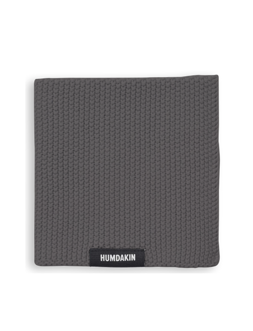 HUMDAKIN Gestricktes Geschirrtuch Organic Textiles 255 Steel Grey