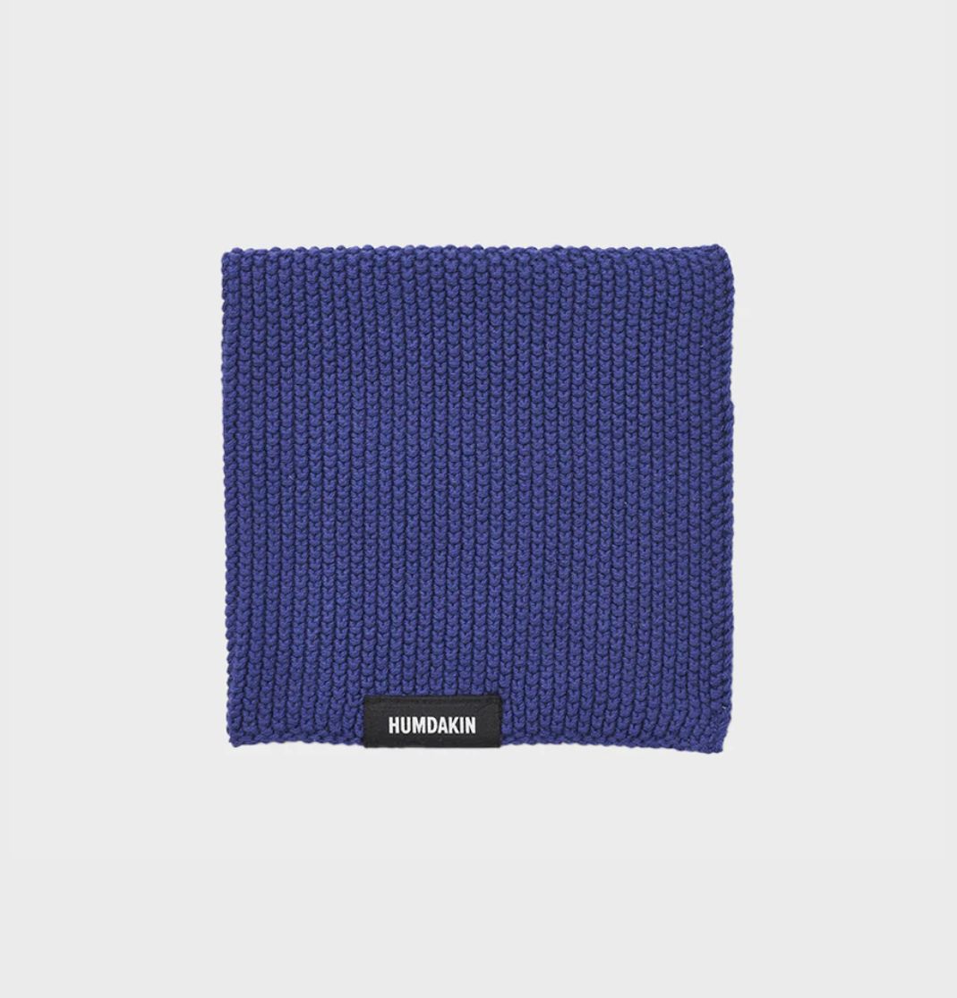 HUMDAKIN Gestricktes Geschirrtuch Organic textiles 227 Midnight Turbo