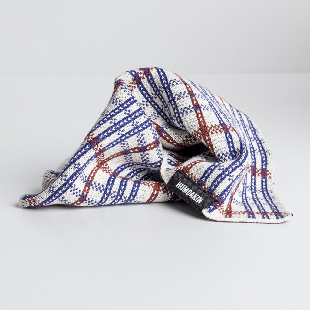 HUMDAKIN Gestricktes Geschirrtuch Organic textiles 233 Checkered Race