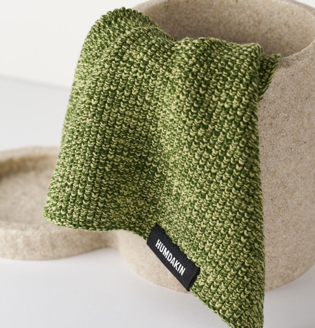 HUMDAKIN Gestricktes Geschirrtuch Organic textiles 241 Mossy