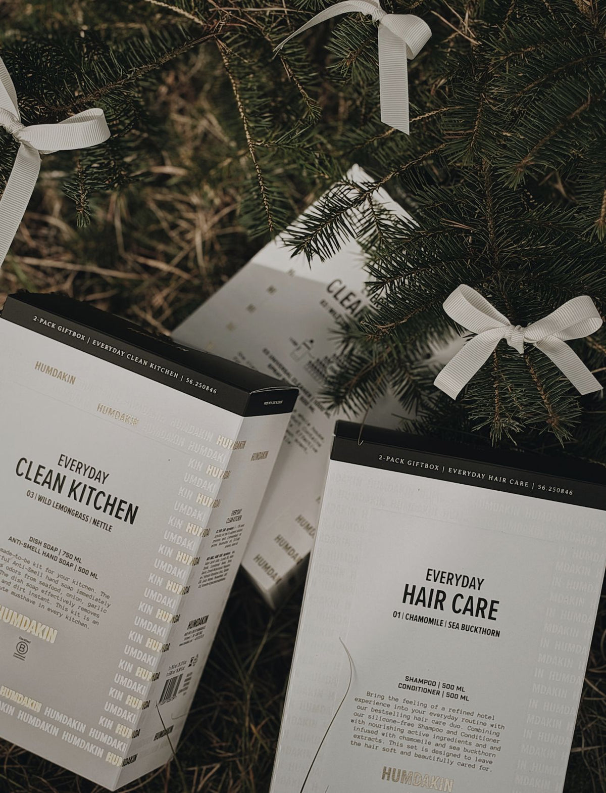 HUMDAKIN Gift Box - 03 Clean Kitchen - Wild Lemongrass & Nettle and Anti Smell Cleaning
