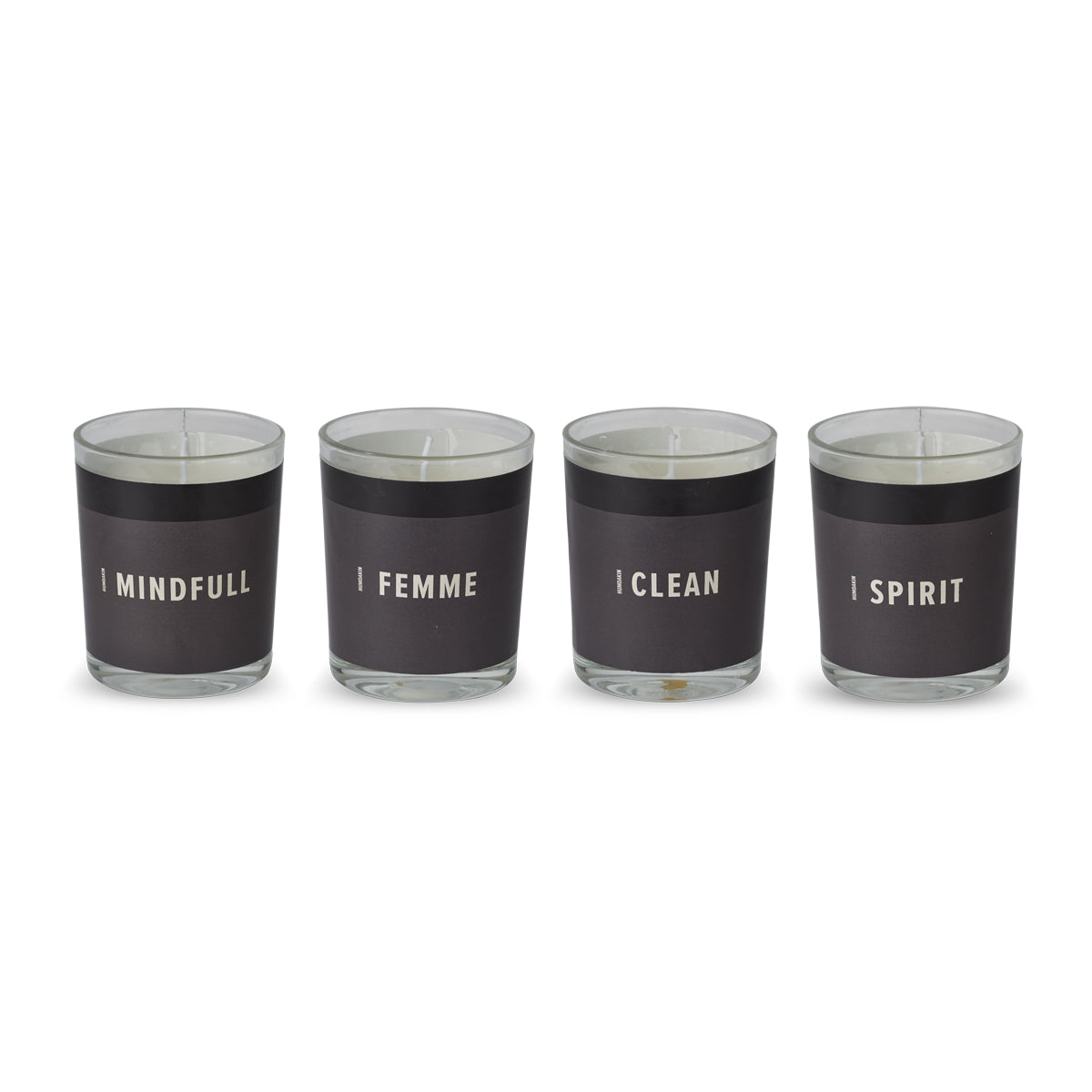 HUMDAKIN "Karma Cleaning" - scented candles, 4 pack Candle