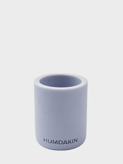 HUMDAKIN Licht Sandstein Zahnbürstenbecher Sandstone 215 Blue Glass