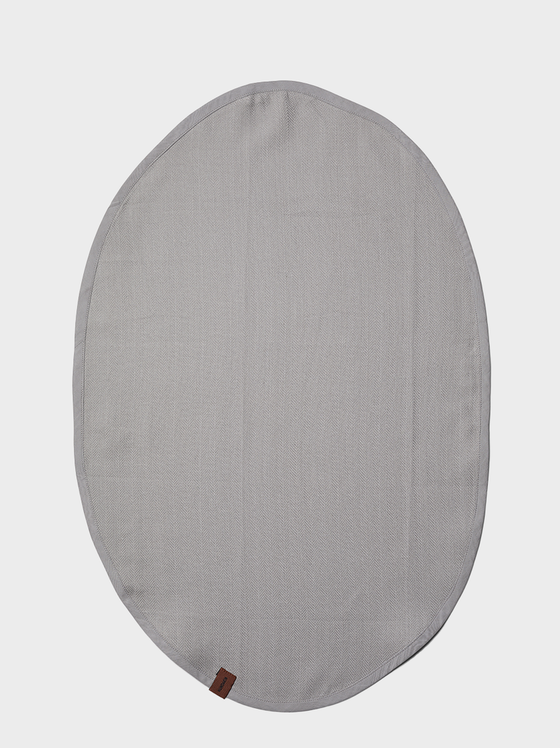 HUMDAKIN Oval Geschirrtuch - 1 Stück Organic textiles 019 Stone