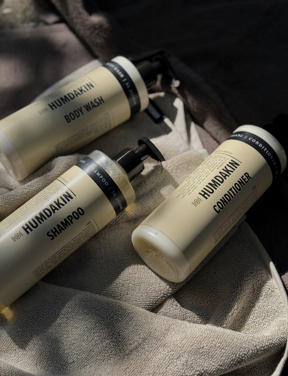 HUMDAKIN Pearl Body Wash - Jasmine & Sandalwood Hair and Body Care
