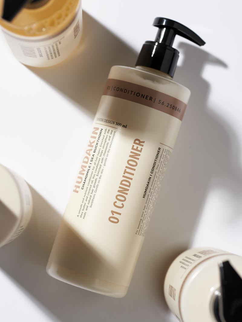 HUMDAKIN 01 Conditioner 500 ml. - Chamomile & Sea Buckthorn Hair and Body care 00 Neutral/No color