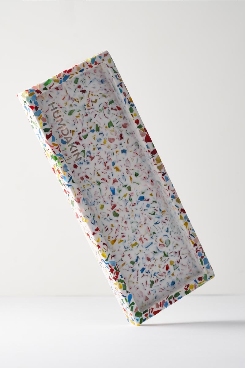 HUMDAKIN Rainbow Terrazzo Tray Terrazzo 208 Rainbow