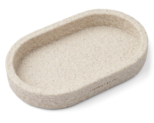 HUMDAKIN Sandstein Tablett - oval Sandstone