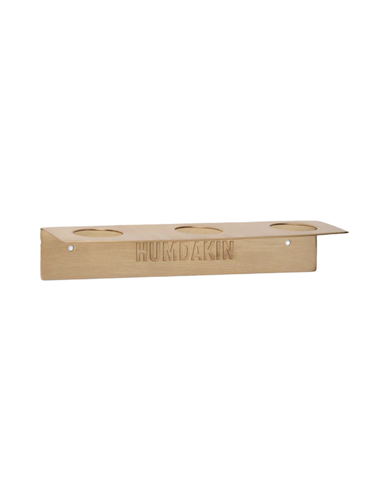 HUMDAKIN Seifenspender-Wandhalterung - 500 ml - dreifach Messing Diverse