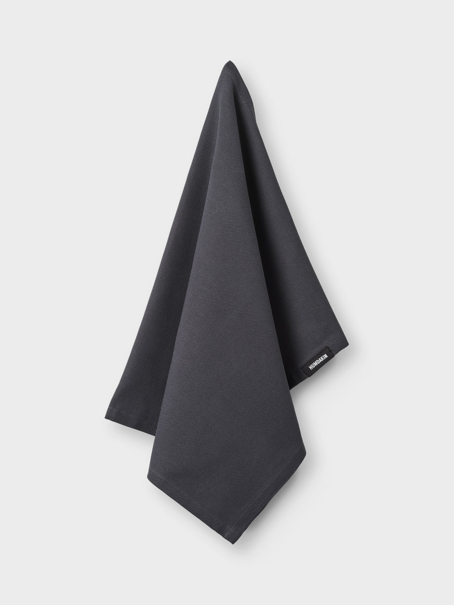 HUMDAKIN Strick-Küchentuch Organic Textiles 251 Asphalt