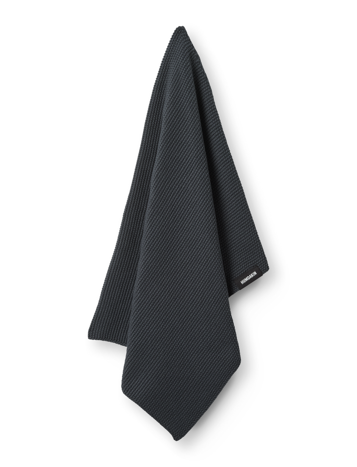 HUMDAKIN Strick-Küchentuch Organic Textiles 251 Asphalt