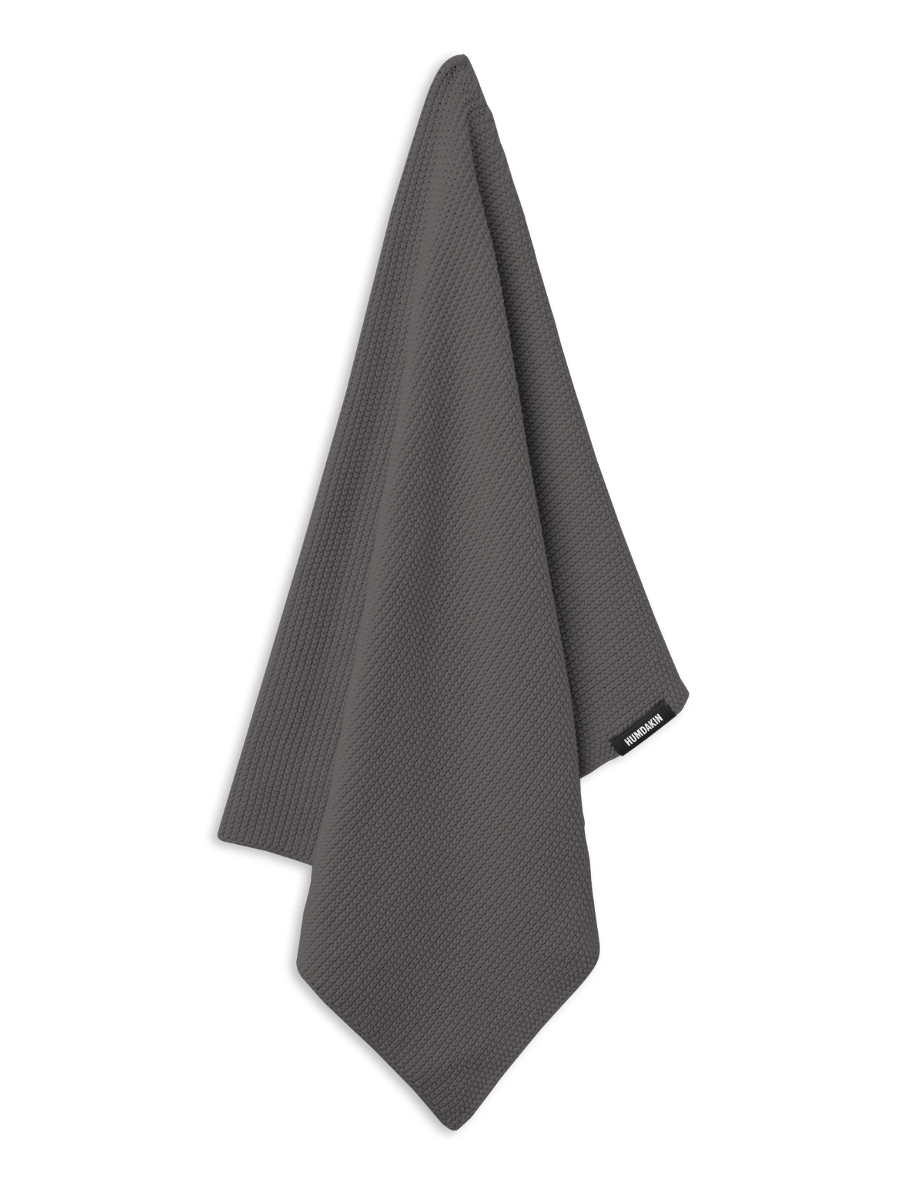 HUMDAKIN Strick-Küchentuch Organic Textiles 255 Steel Grey