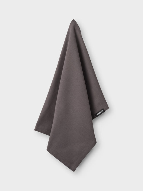 HUMDAKIN Strick-Küchentuch Organic Textiles 255 Steel Grey