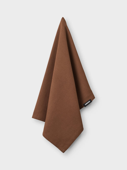 HUMDAKIN Strick-Küchentuch Organic Textiles 256 Bison Brown