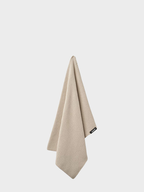 HUMDAKIN Strick-Küchentuch Organic Textiles 01 Light Stone