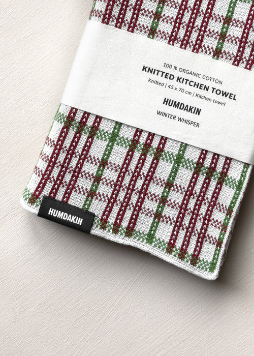 HUMDAKIN Strick-Küchentuch Organic textiles 244 Winter Whisper