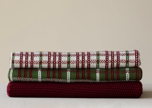 HUMDAKIN Strick-Küchentuch Organic textiles 244 Winter Whisper