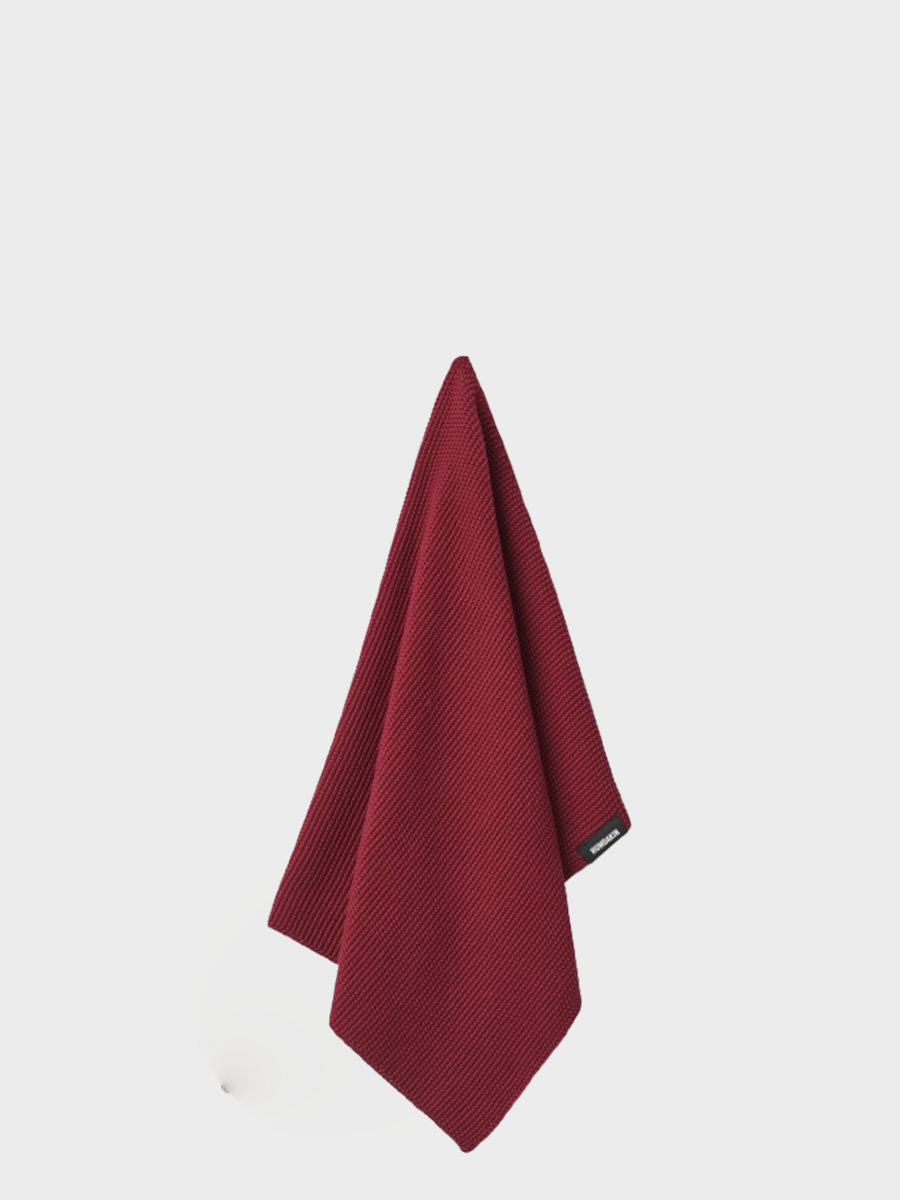 HUMDAKIN Strick-Küchentuch Organic textiles 247 Rosewood