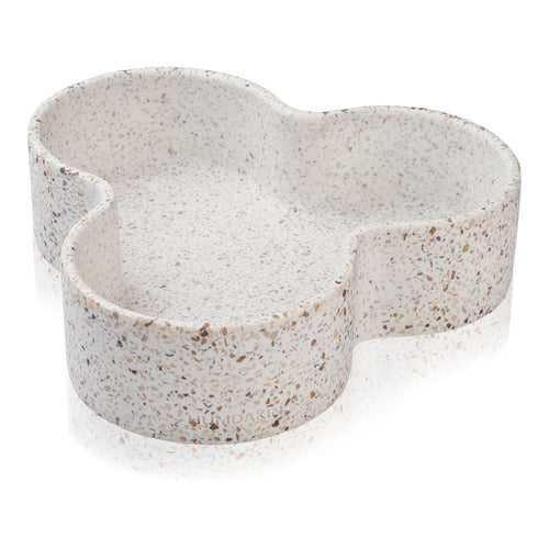 HUMDAKIN Terrazzo Schüssel - Pisa Terrazzo 138 Red/Beige