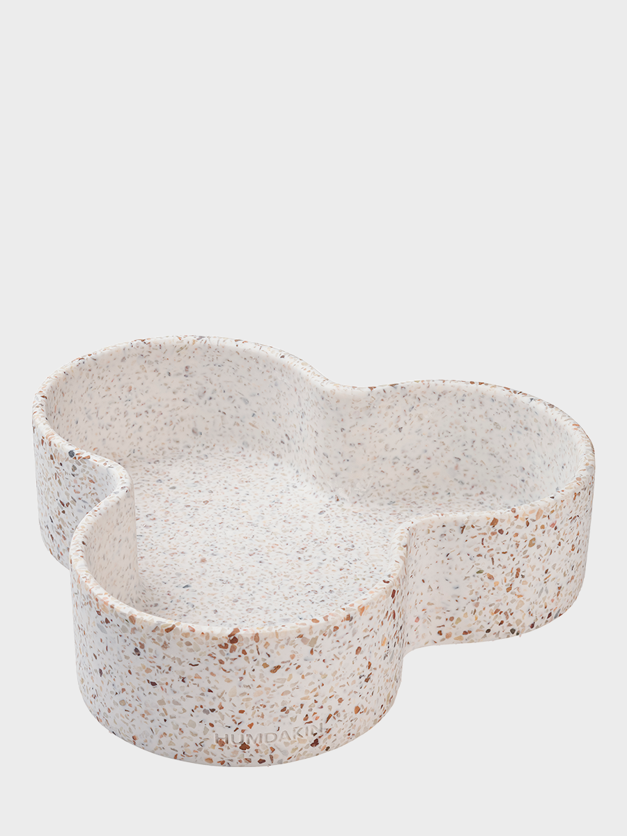 HUMDAKIN Terrazzo Schüssel - Pisa Terrazzo 138 Red/Beige