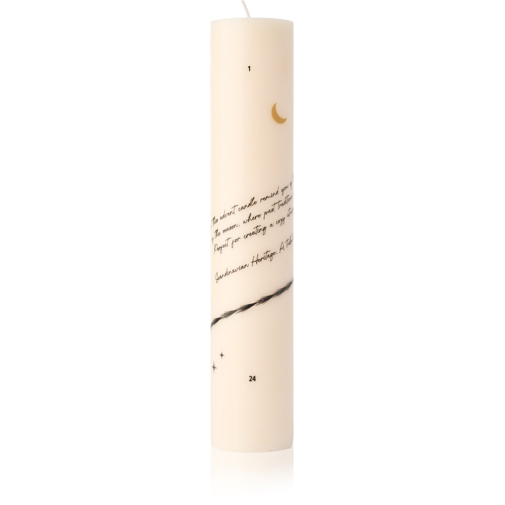 HUMDAKIN Weihnachtskerze Candle 250 Clean Christmas