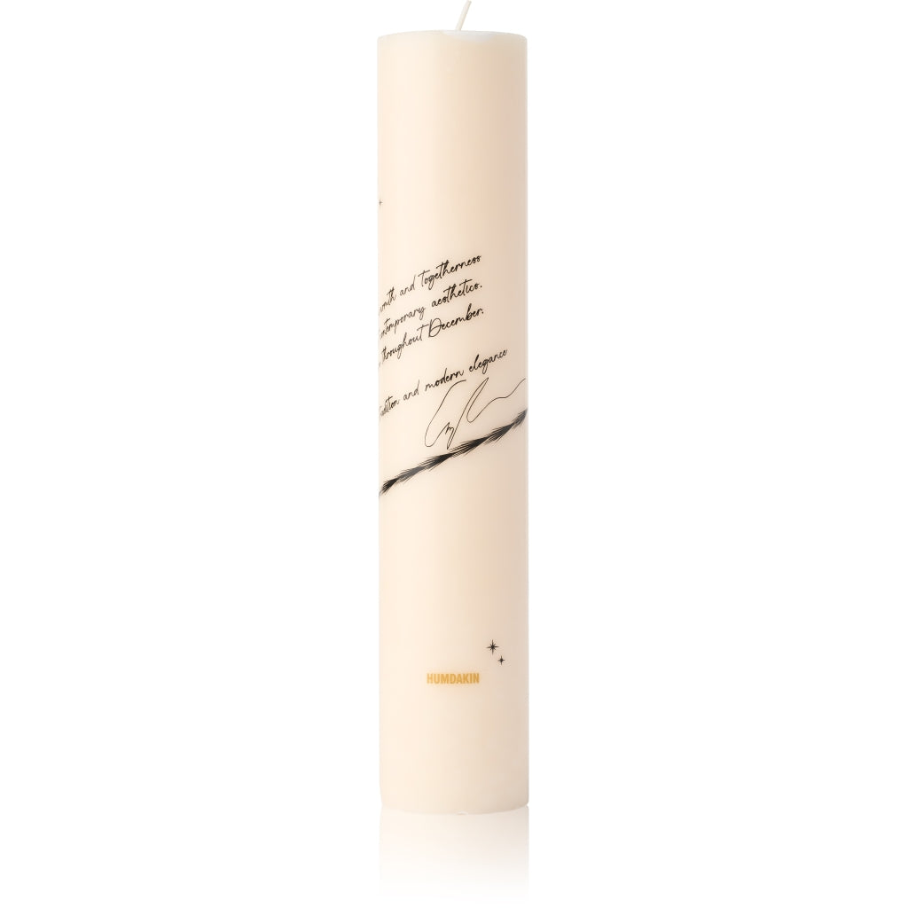 HUMDAKIN Weihnachtskerze Candle 250 Clean Christmas